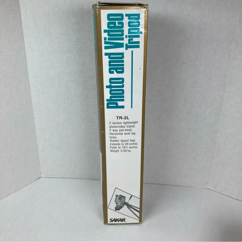 Sakar TR-2L Camera Tripod Black.